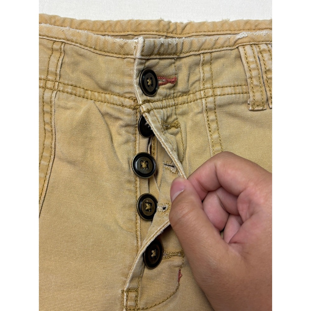 Anthropologie The Wanderer Tan Khaki Cargo Pants Articulated Knee Womens 29X27 - Picture 3 of 14
